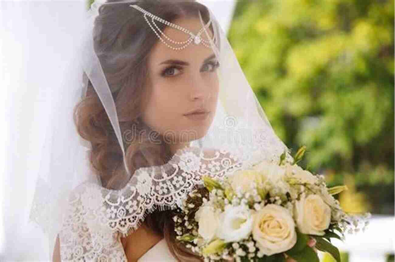 A Beautiful Pregnant Bride With A Slight Worried Expression, Wearing A Flowy White Wedding Gown Surrounded By Blooming Flowers. Western Brides: The Pregnant Bride S Trouble: A Sweet And Inspirational Western Historical Romance (Hearts And Hands Mail Order Bride Agency 4)