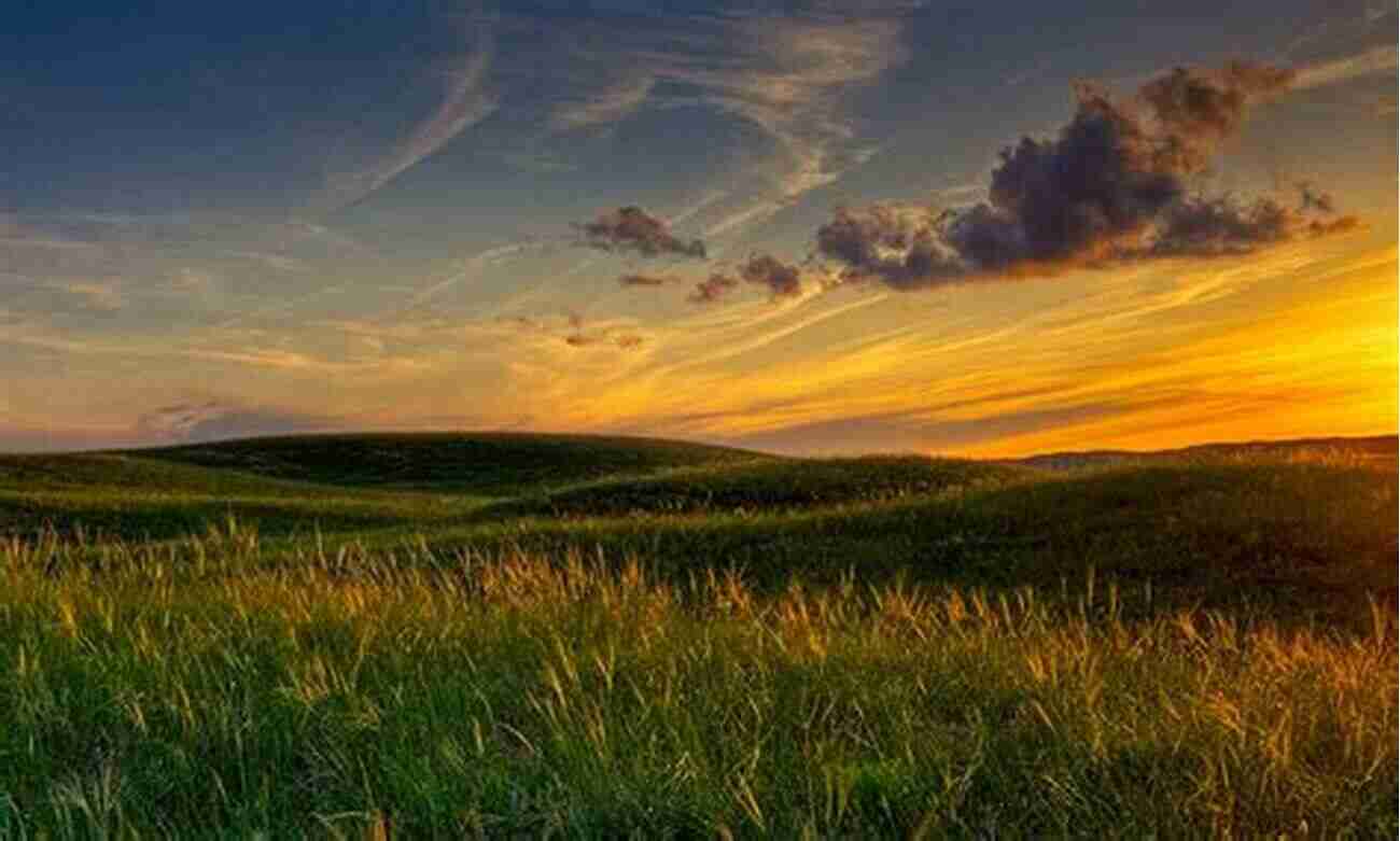 A Breathtaking Sunset Over The Prairie Landscape Prairie Days Patricia MacLachlan