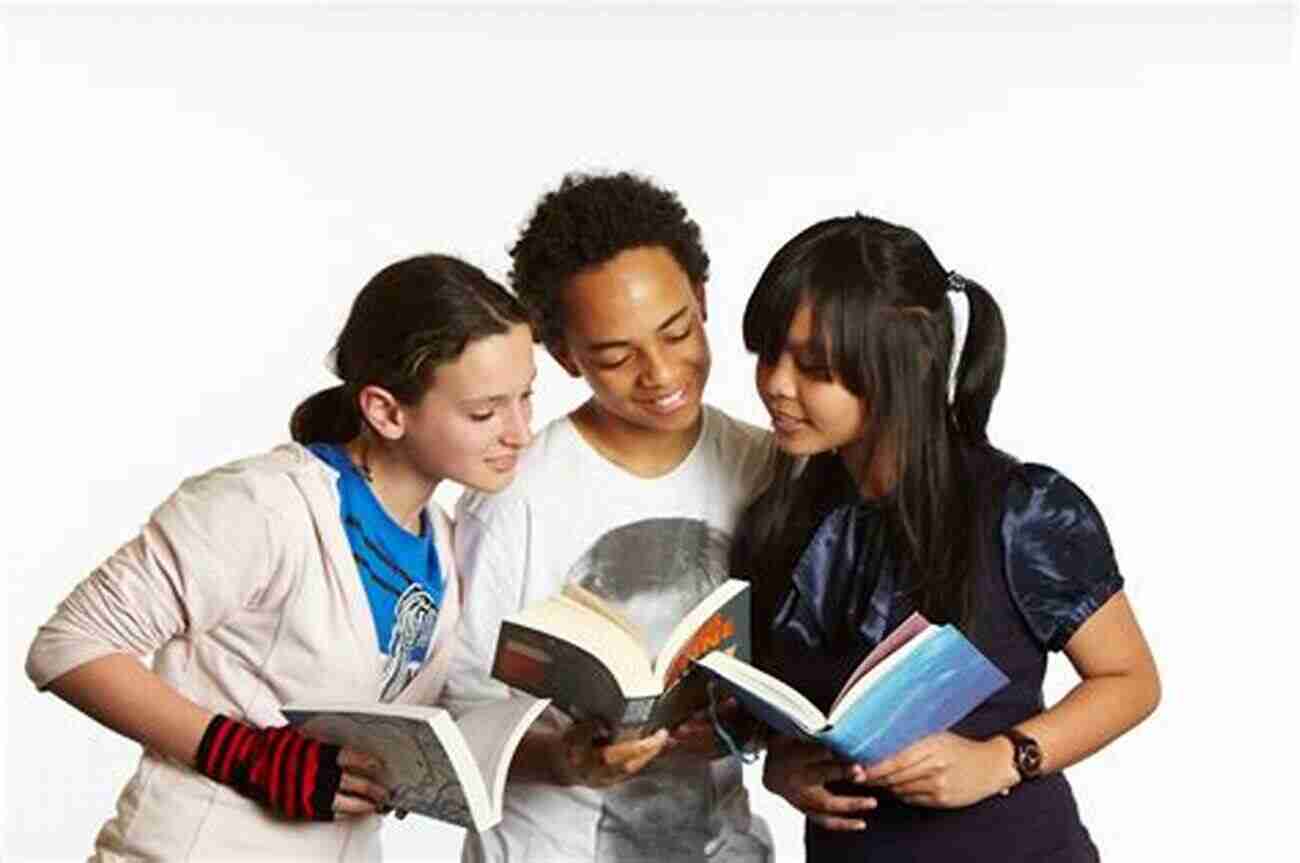 A Diverse Group Of Young Readers Smiling And Reading A Book Ego Tripping And Other Poems For Young People