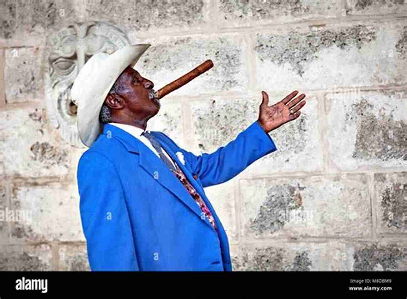 A Gentleman Smoking A Placeres De Cuba Cigar While Enjoying A Beautiful Cuban Sunset Smoking The Pleasure (Placeres De Cuba)