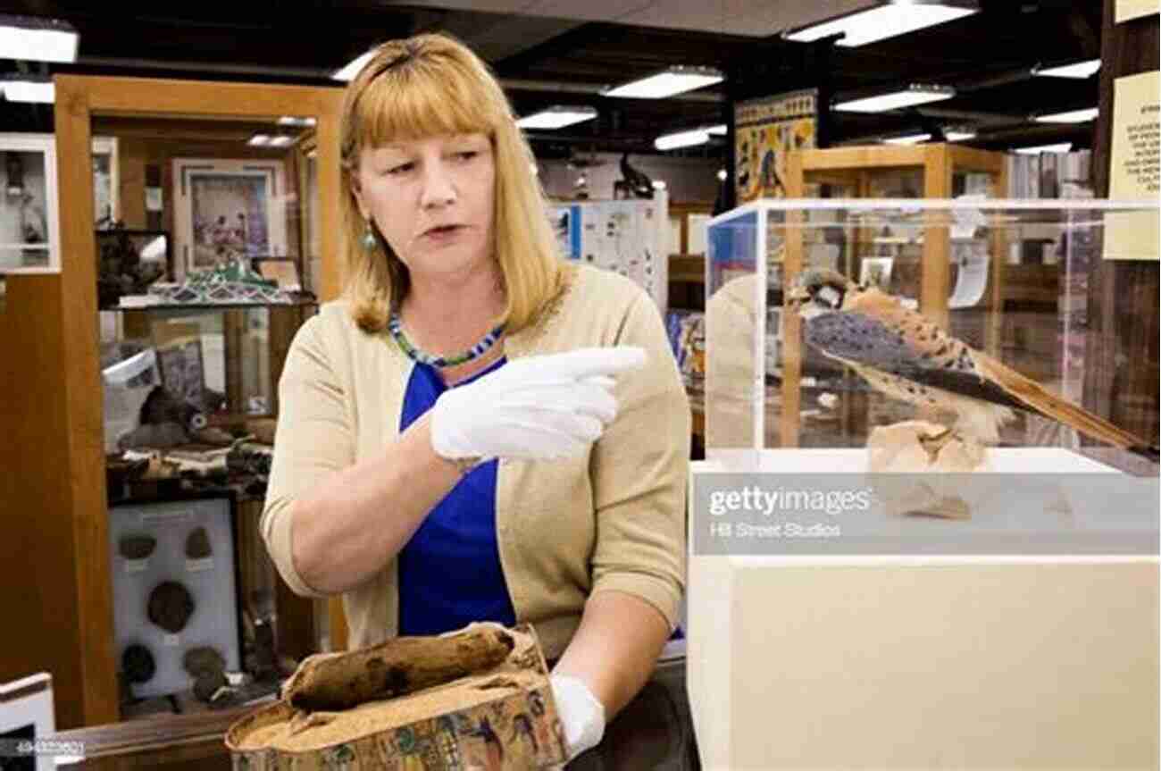 A Passionate Museum Curator Examining Ancient Artifacts With A Magnifying Glass The Owl That Fell From The Sky: Stories Of A Museum Curator