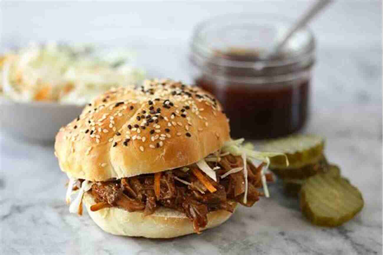 A Succulent Pulled Pork Sandwich Piled High With Coleslaw And Served With A Side Of Cornbread Pig Palaces Brisket Barns: A Guide To The Best Barbecue Joints In America (That We Made Up)