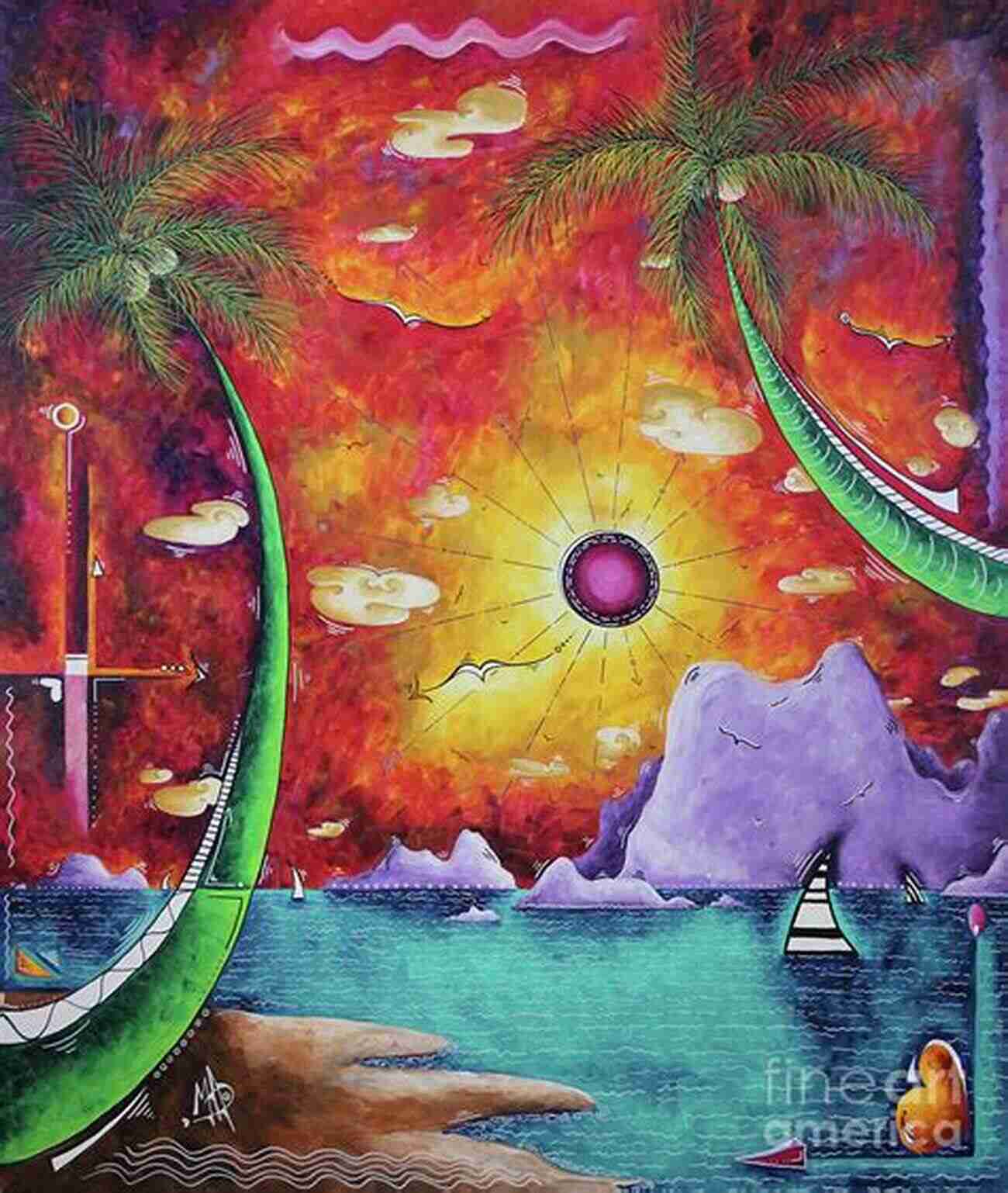 A Surreal Artwork By John Duncanson Same Planet Different Worlds John Duncanson