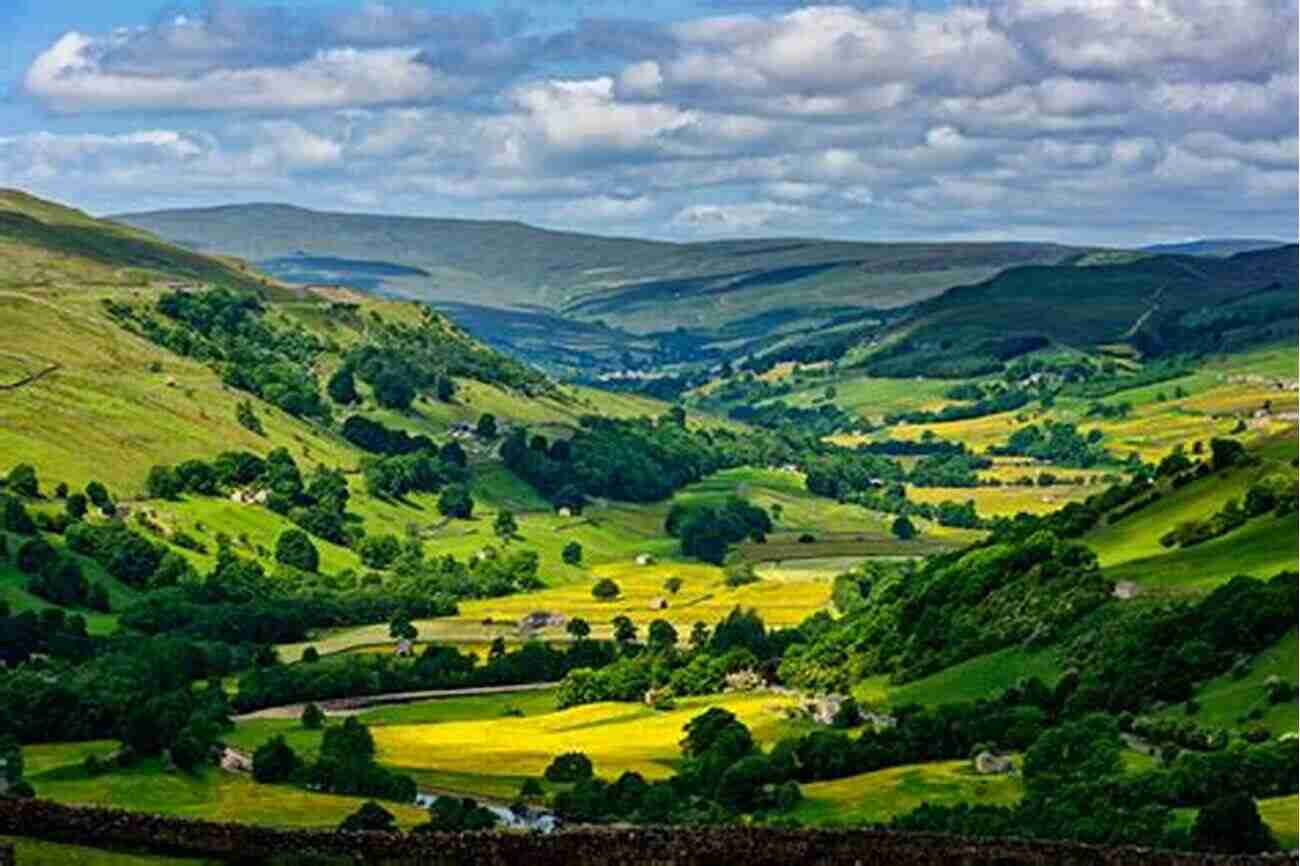 Aerial View Of Yorkshire's Green Hills And Moors Clarissa S England: A Gamely Gallop Through The English Counties