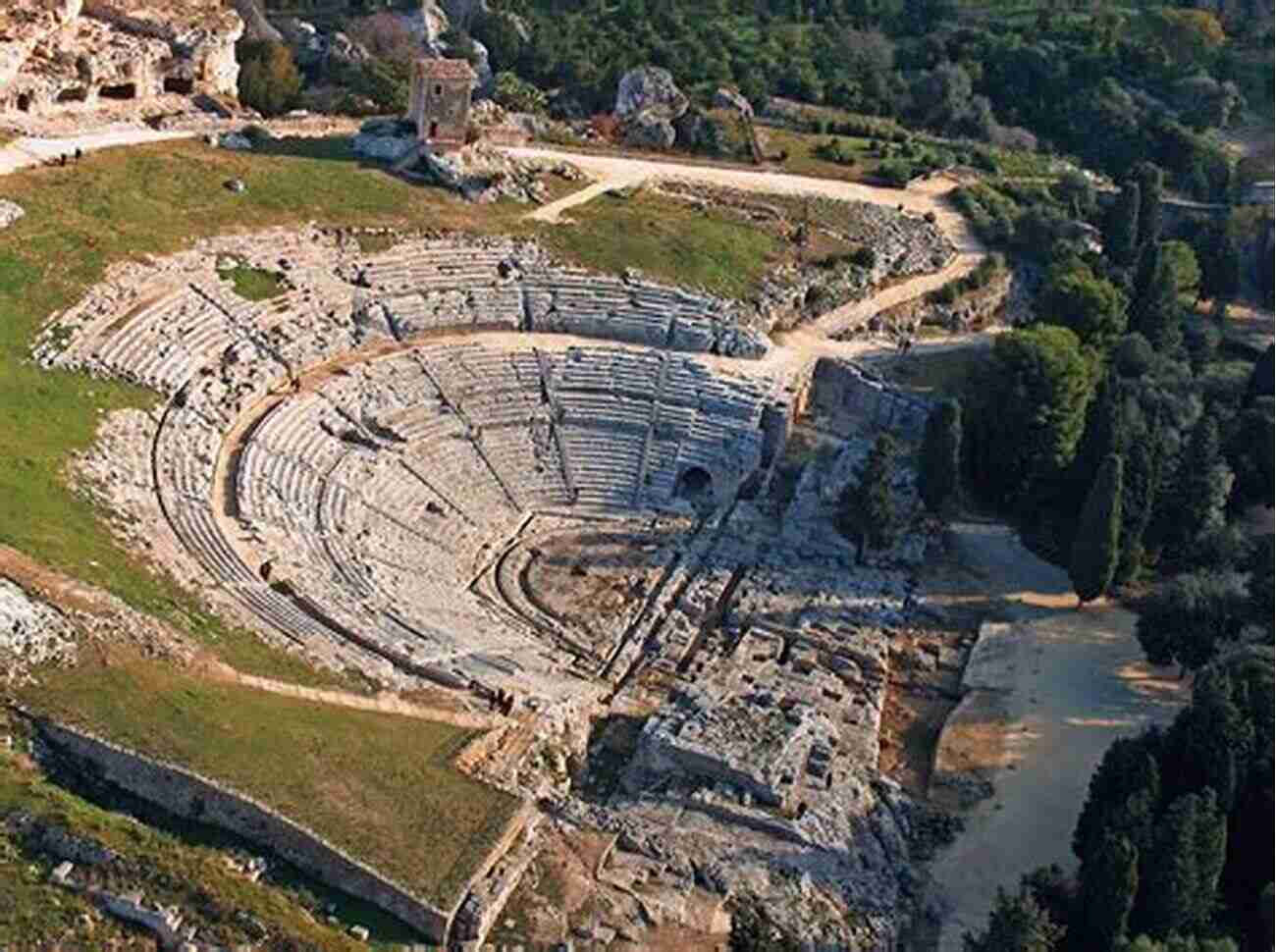 Ancient Greek Theater In Syracuse Sicily (Historical Travel 9) Guy De Maupassant