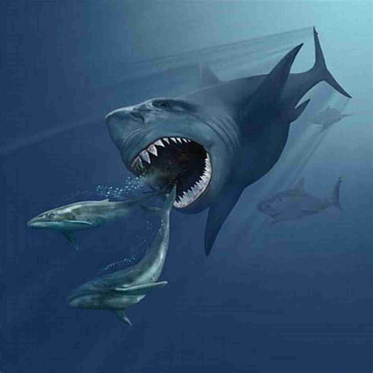 Artistic Depiction Of The Massive Megalodon Shark Swimming In Prehistoric Oceans The Monster Shark S Tooth: Canoeing From The Chesapeake Bay Into The Ancient Miocene Sea