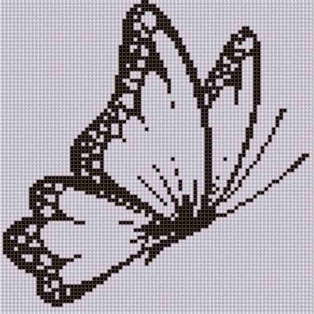 Beautiful Butterfly Cross Stitch Pattern By Mother Bee Designs Butterfly 5 Cross Stitch Pattern Mother Bee Designs