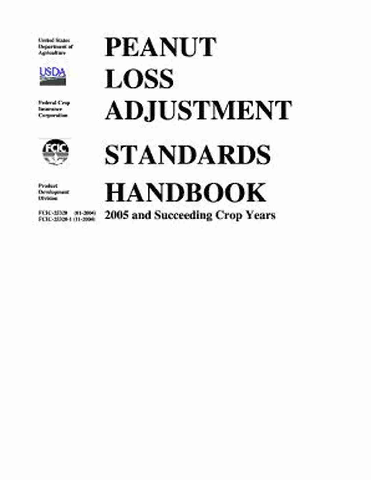 Camelina Farmer Camelina Loss Adjustment Standards Handbook 2012 And Succeeding Crop Years (RMA 20170L)