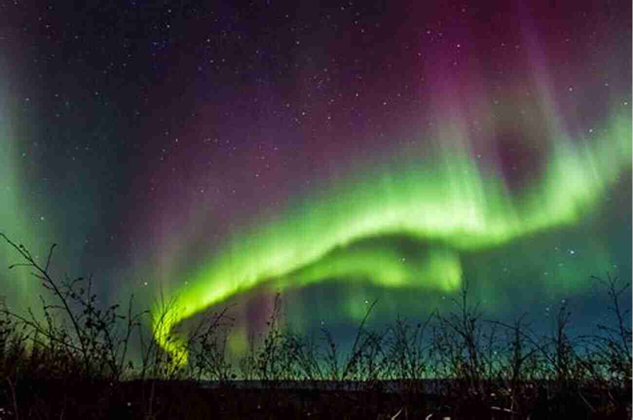 Captivating Northern Lights Dancing Above The Sky High Road Moses Howard The Sky High Road Moses L Howard