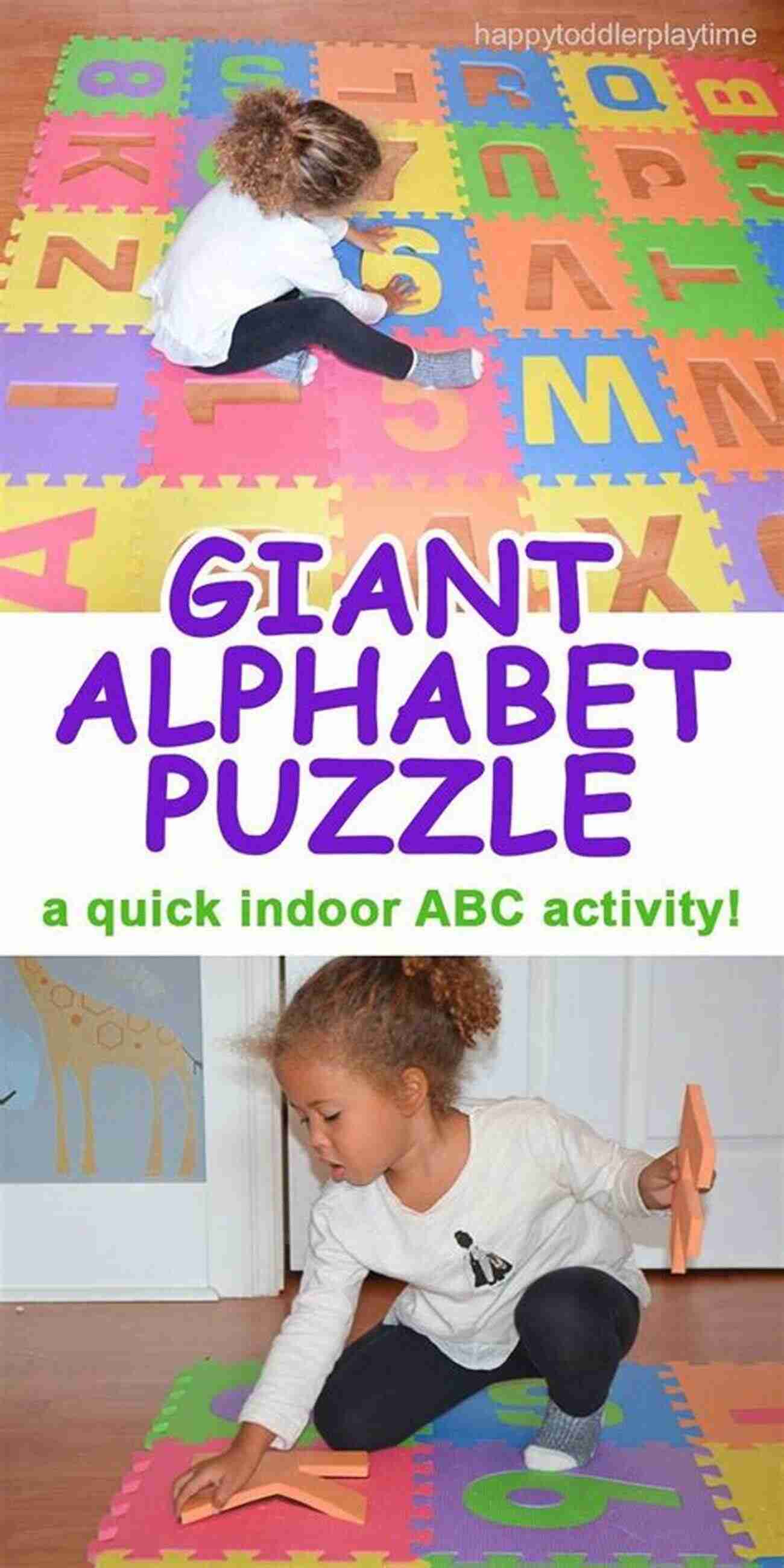 Child Playing With An Alphabet Puzzle Game New ABC Activity For Ages 3 5: Perfect For Learning The Alphabet