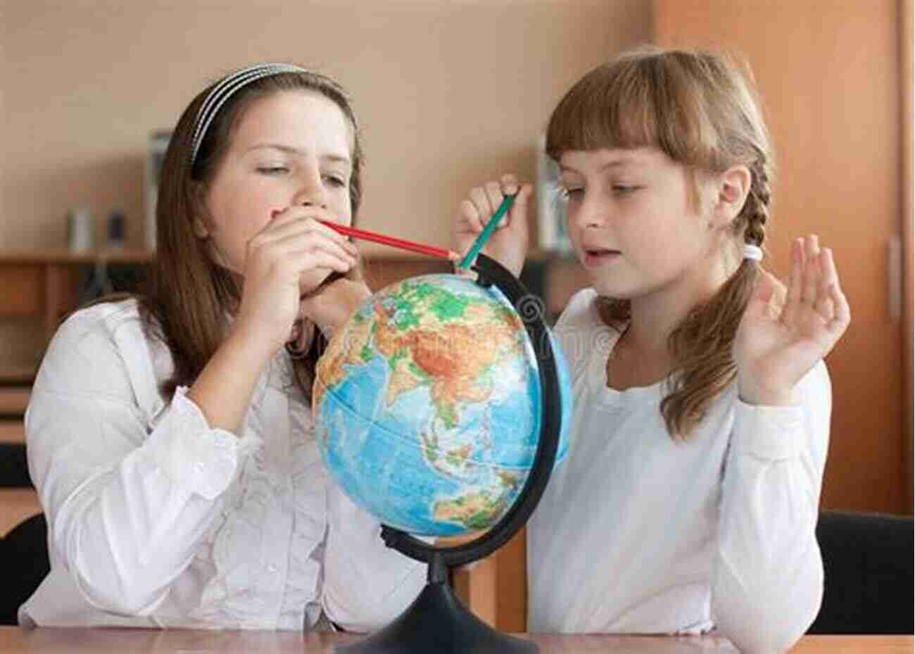 Children Studying Geography With A Globe Social Studies For Young Children: Preschool And Primary Curriculum Anchor