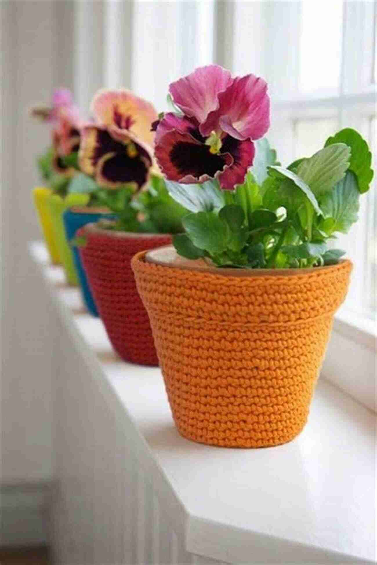 Colourful Plant Pot Covers Sew Outdoor Living: Brighten Up Your Garden With 22 Colourful Projects (Sew Series)