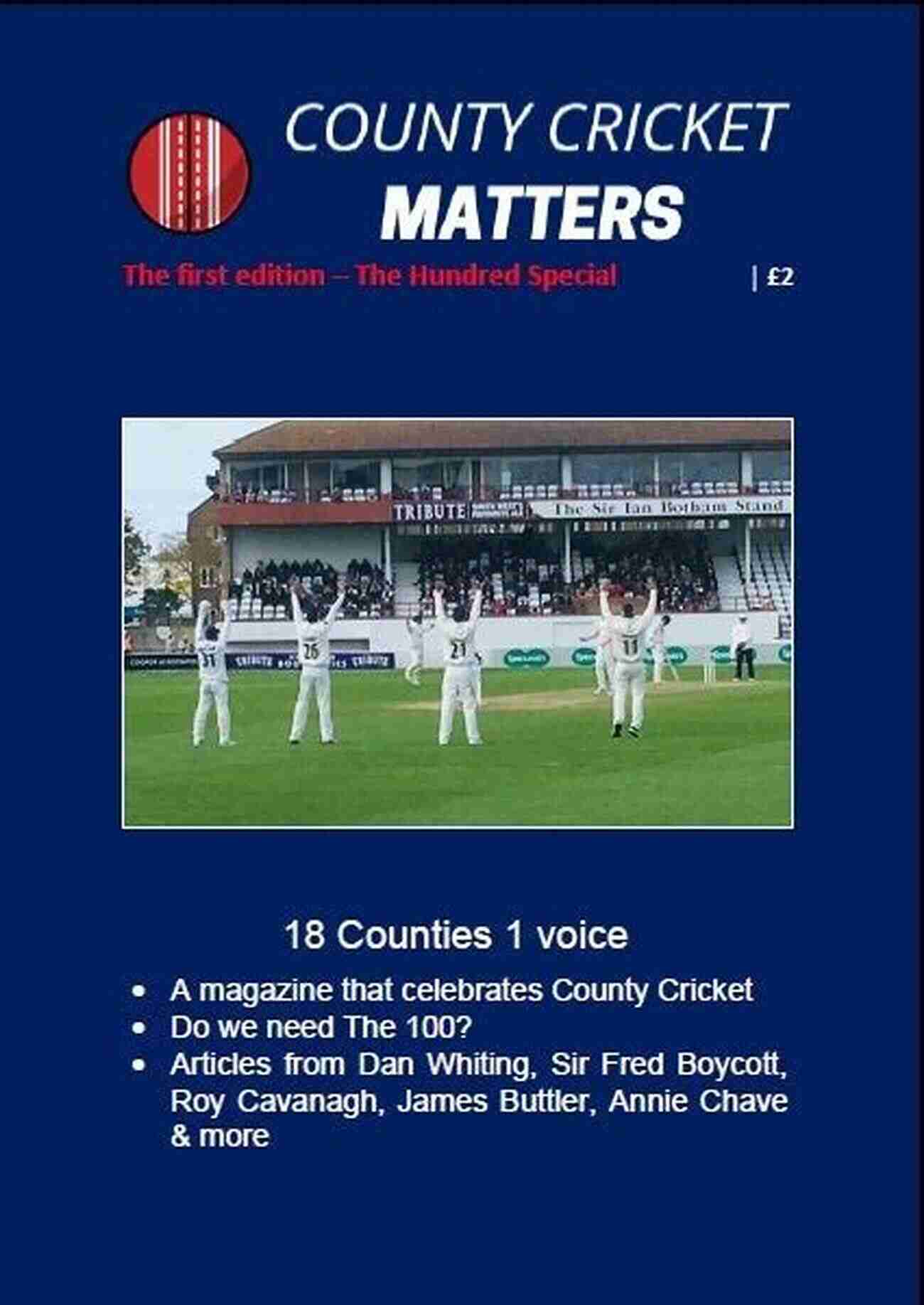 County Cricket Matters County Cricket Matters: 18 Counties One Voice