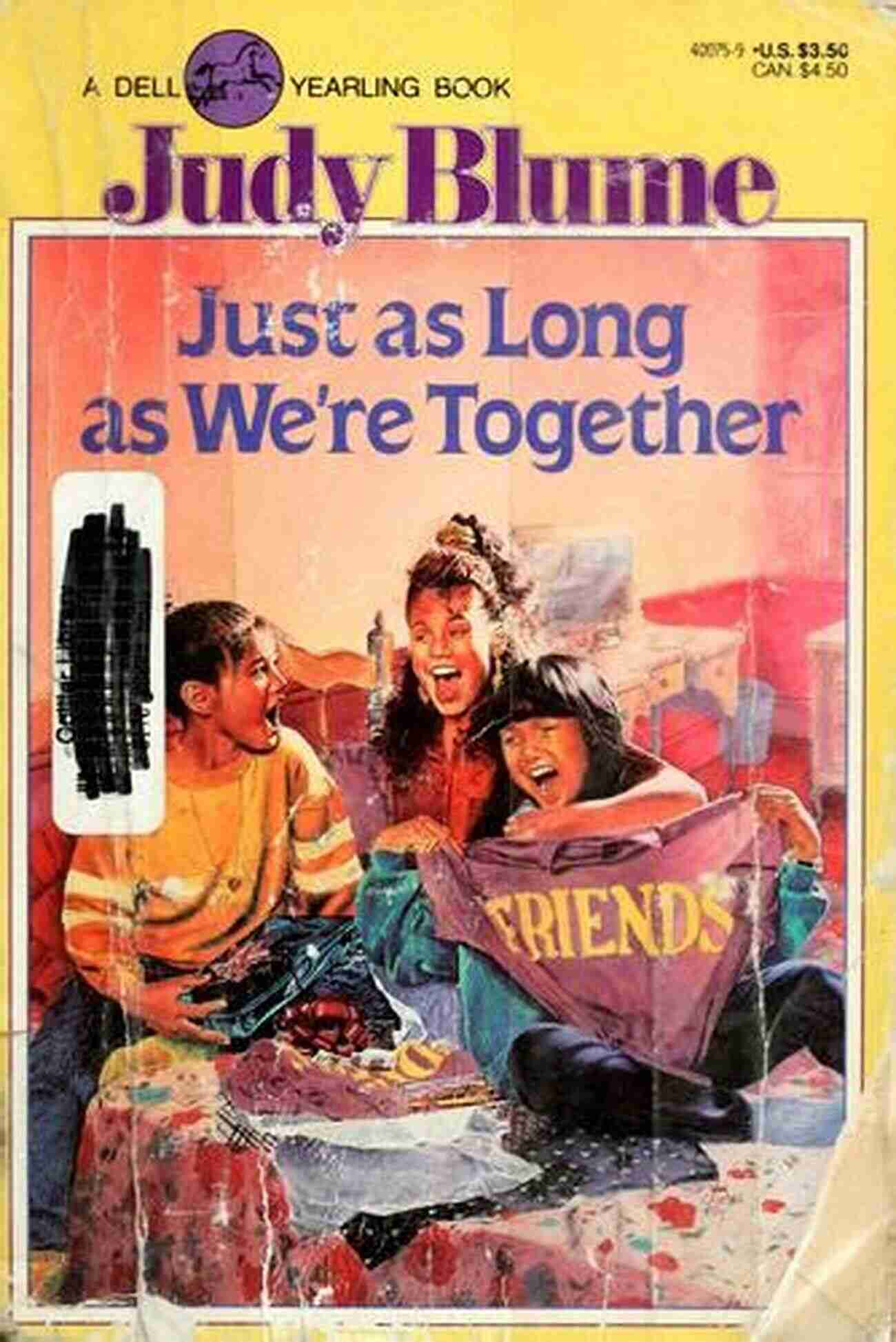 Cover Of 'Just As Long As We're Together' BFF*: Two Novels By Judy Blume Just As Long As We Re Together/Here S To You Rachel Robinson (*Best Friends Forever)