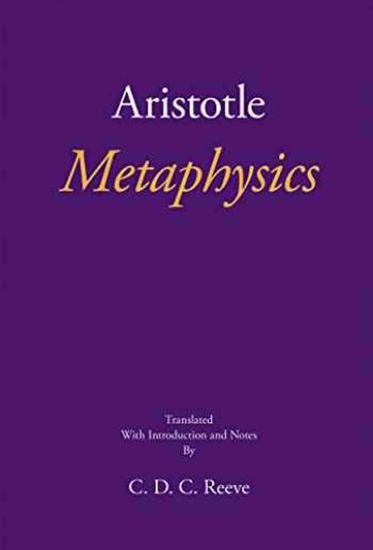 Cover Of Metaphysics The New Hackett Aristotle Metaphysics (The New Hackett Aristotle)