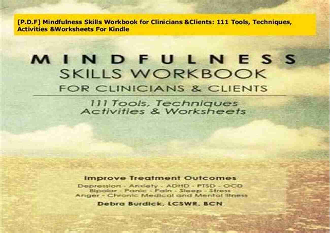 Cover Of Mindfulness Skills Workbook For Clinicians And Clients Mindfulness Skills Workbook For Clinicians And Clients: Tools Techniques Activities Worksheets