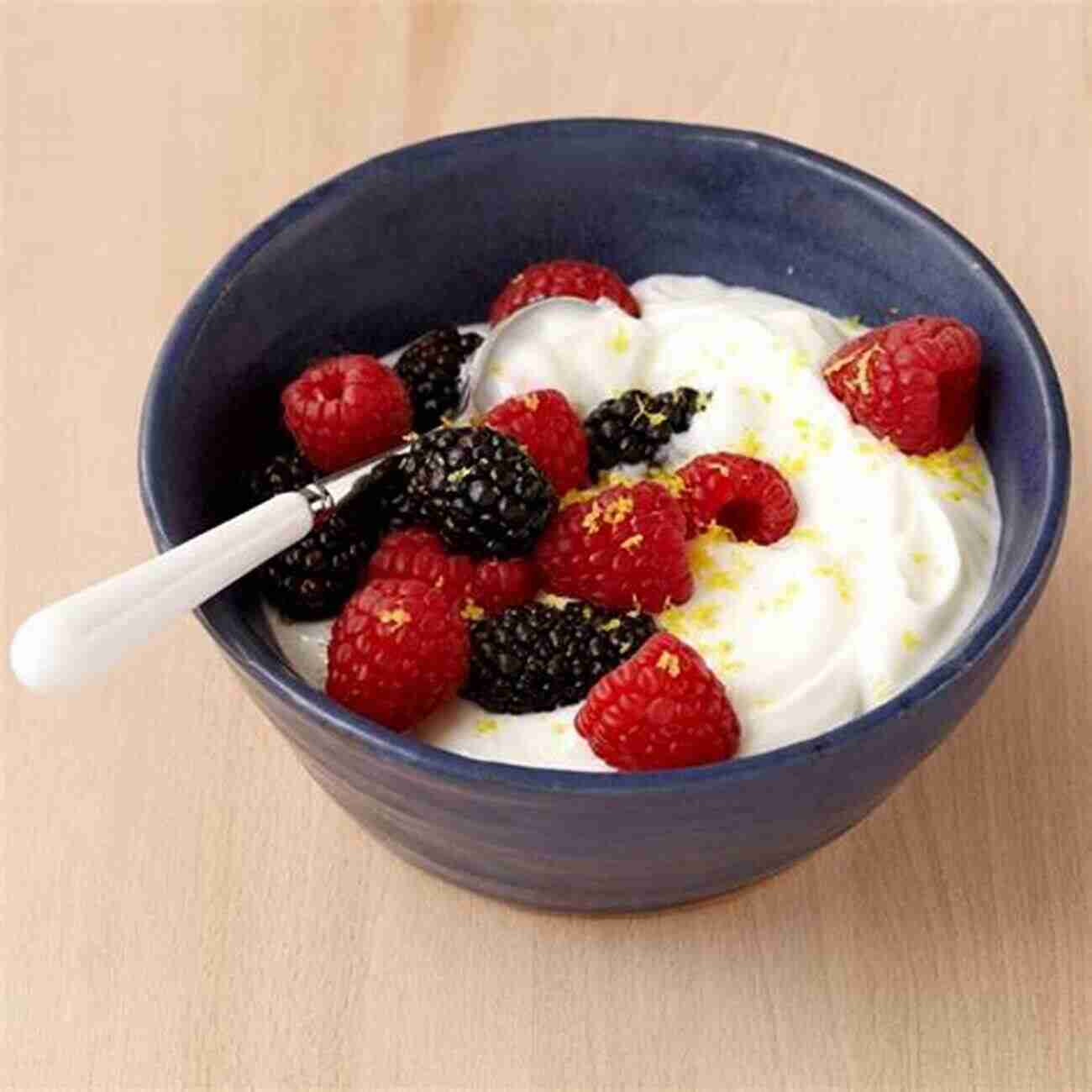 Creamy Greek Yogurt Topped With Mixed Berries Meal Prep: Quick And Easy Recipes For Rapid Weight Loss And Clean Eating