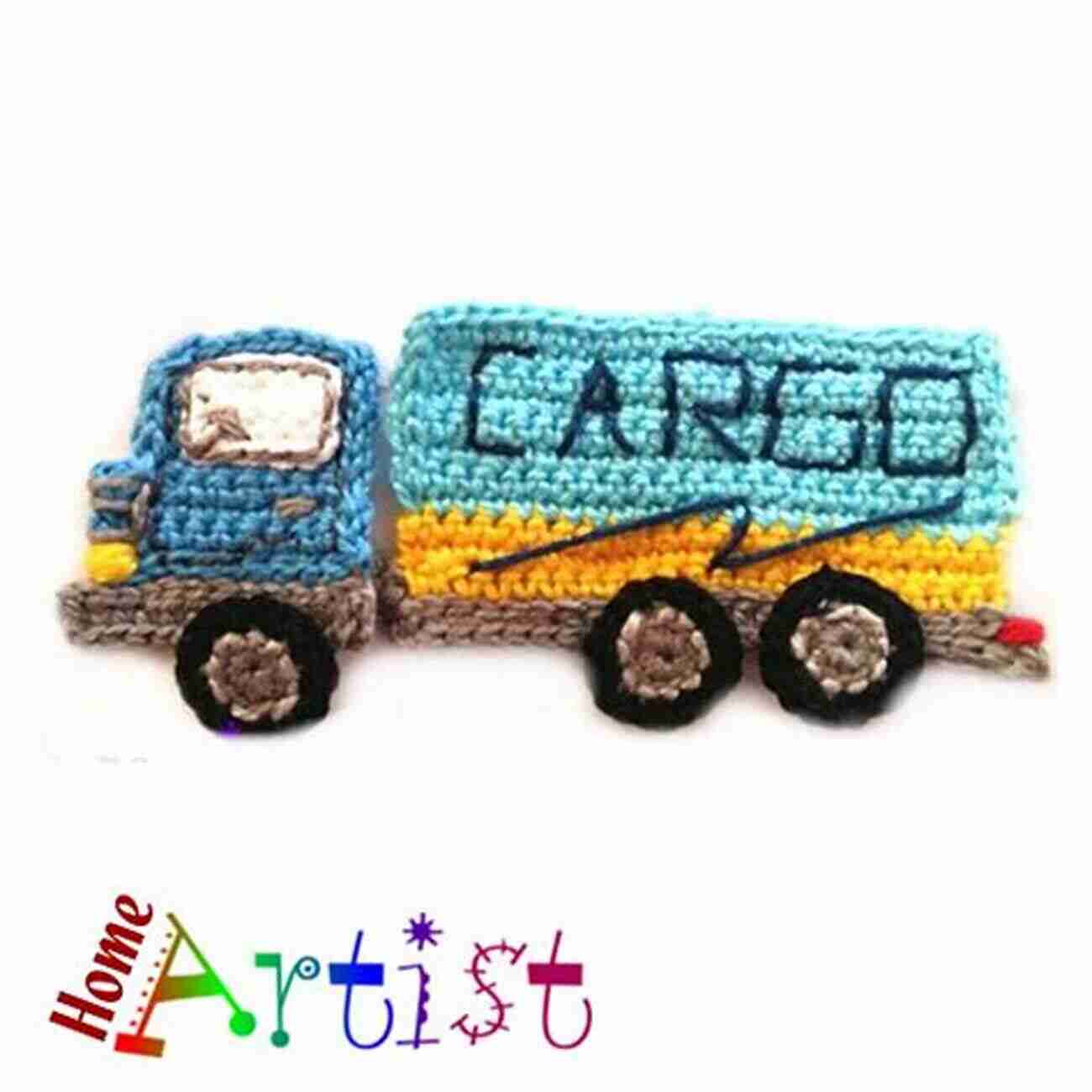 Crochet Cargo Truck Pattern By Homeartist Designs Cargo Truck Pattern For Crochet Applique By HomeArtist Designs