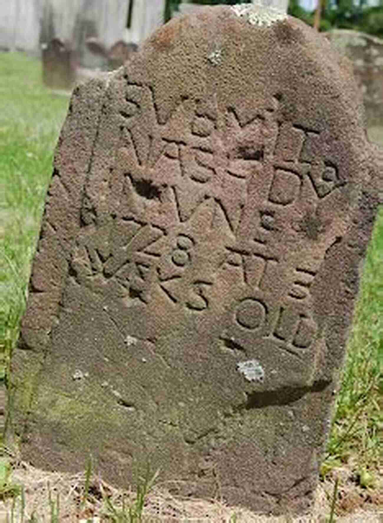 Cryptic Symbols Stones On A Grave (Secrets 4)