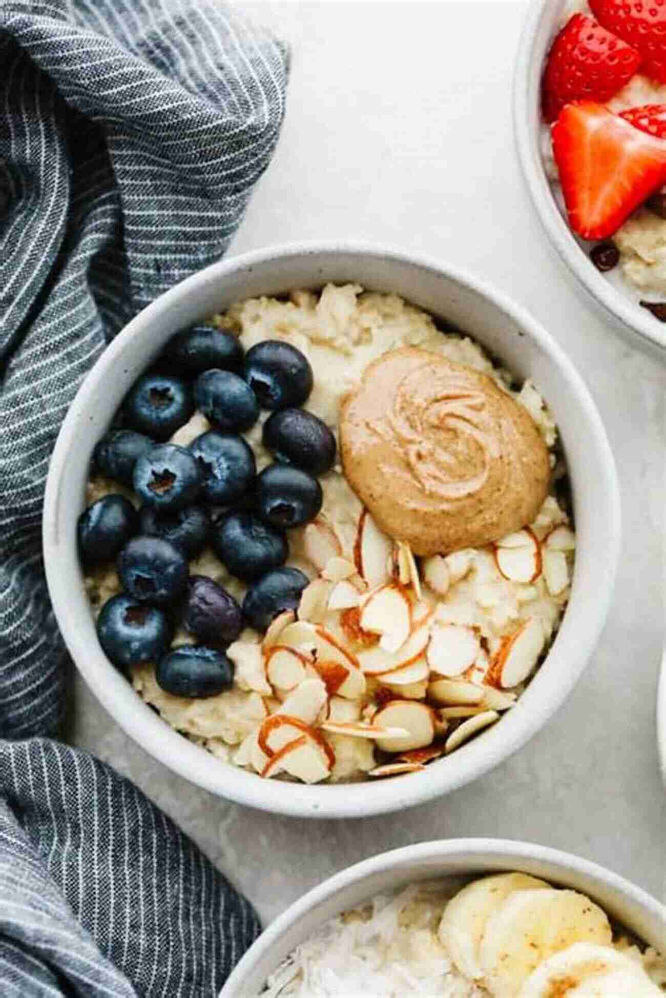 Delicious Oatmeal Topped With Fresh Fruits And Nuts Meal Prep: Quick And Easy Recipes For Rapid Weight Loss And Clean Eating