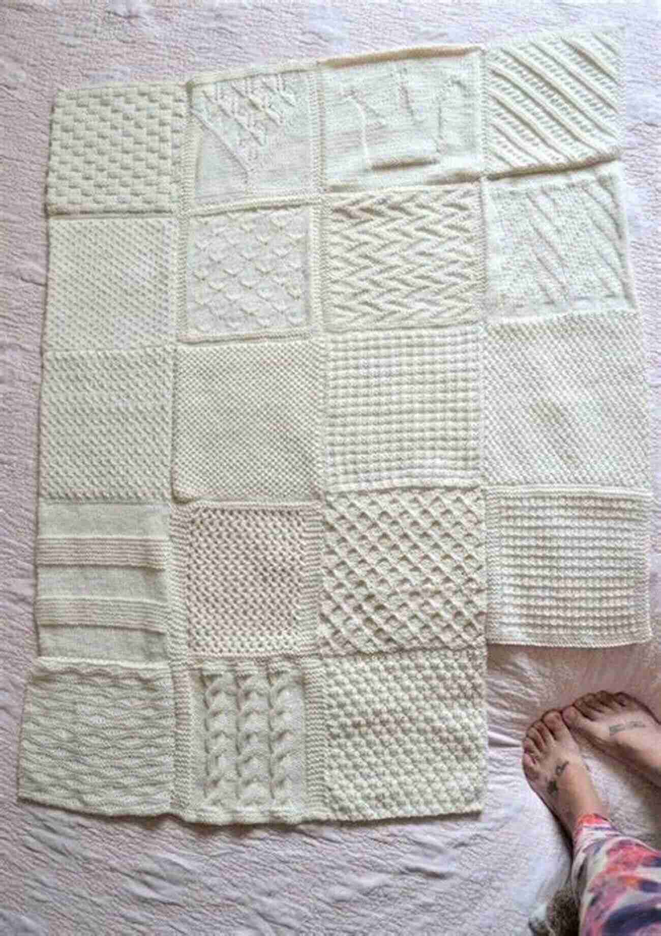 Descriptive Keyword: Lace Knit Sampler Square 20 Knit Sampler Squares 4 Easy Projects (Tiger Road Crafts)