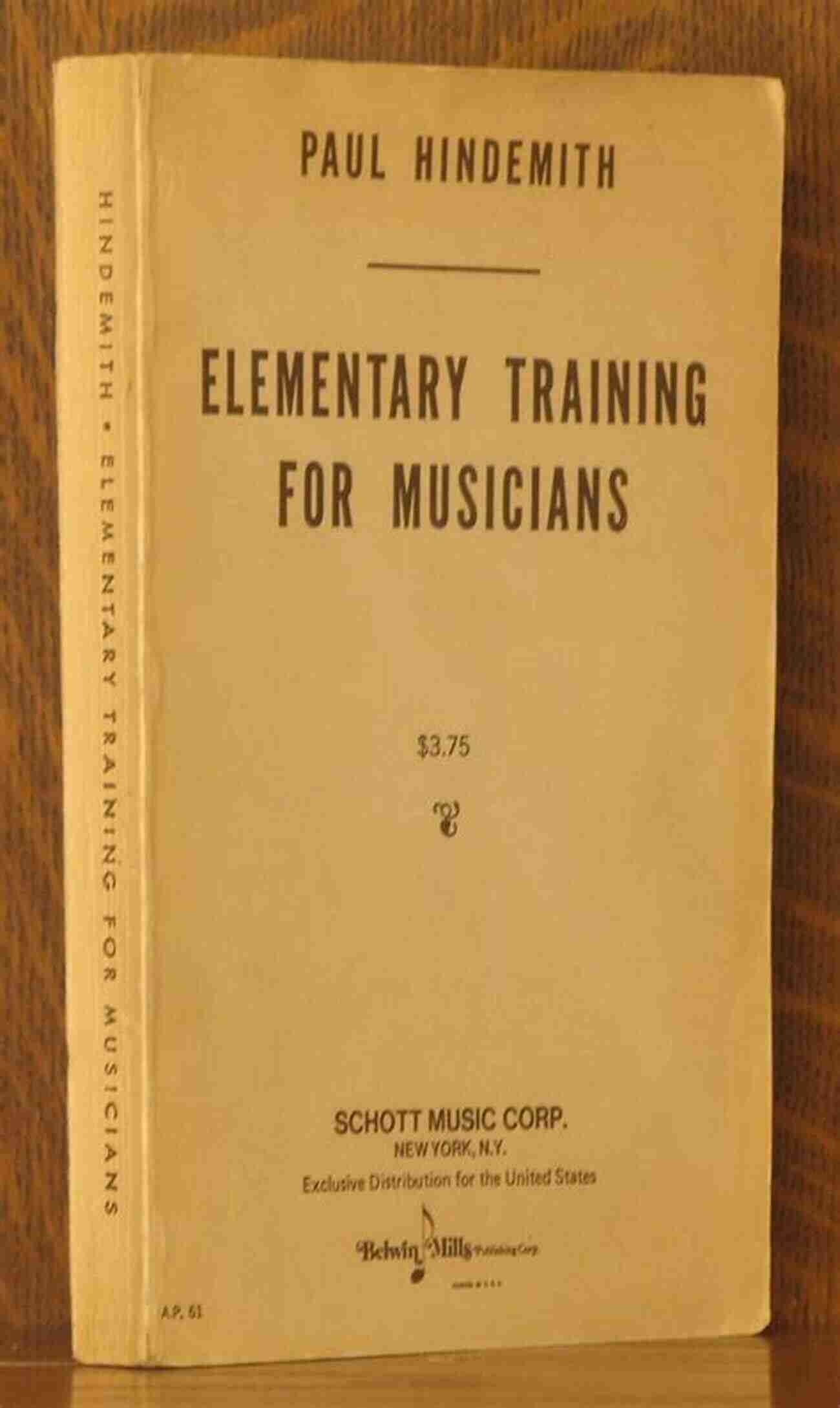 Elementary Training For Musicians By Paul Hindemith Elementary Training For Musicians Paul Hindemith