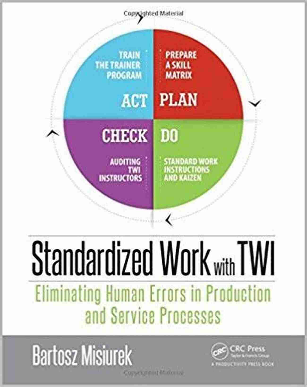 Eliminating Human Errors In Production And Service Processes Improving Efficiency And Quality Standardized Work With TWI: Eliminating Human Errors In Production And Service Processes