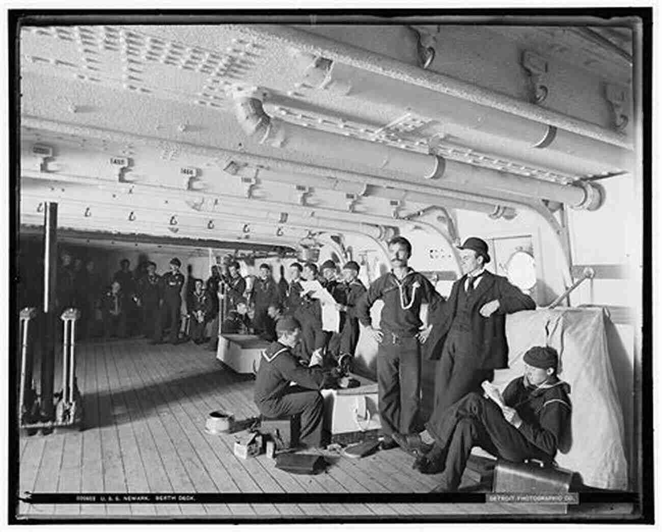 Enlisted Marines On The Deck Of A Naval Vessel Sea Stories Of A U S Marine 1 Stripes To Bars