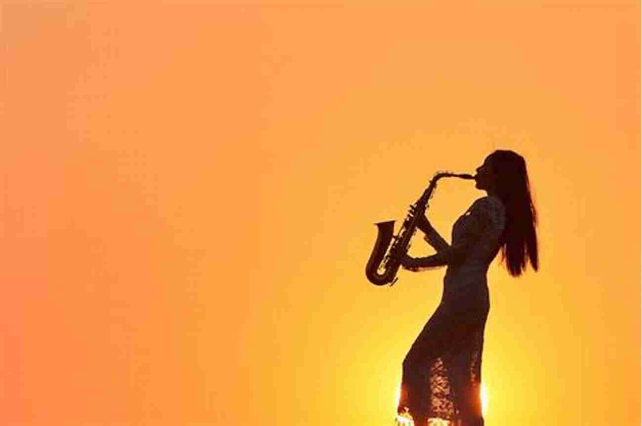 Eugene Playing Saxophone During A Sunset In The City Eugene And The Sounds Of The City