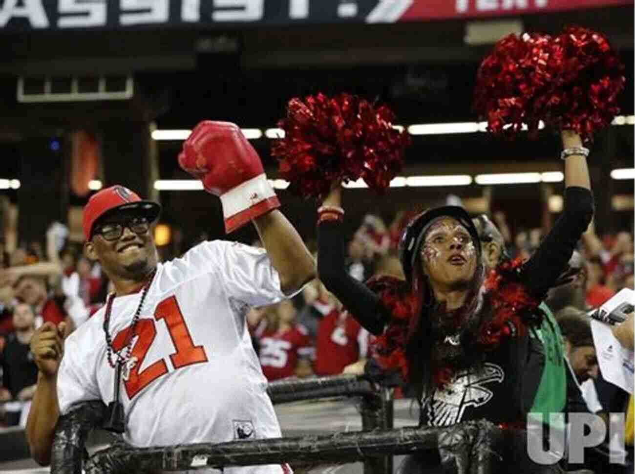 Falcons Fans Celebrating Victory In Stadium 100 Things Falcons Fans Should Know Do Before They Die (100 Things Fans Should Know)