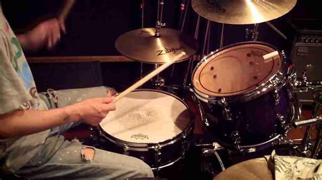 Image Of A Drummer Playing The Linear Funk Groove Funk Drumming: Innovative Grooves Advanced Concepts