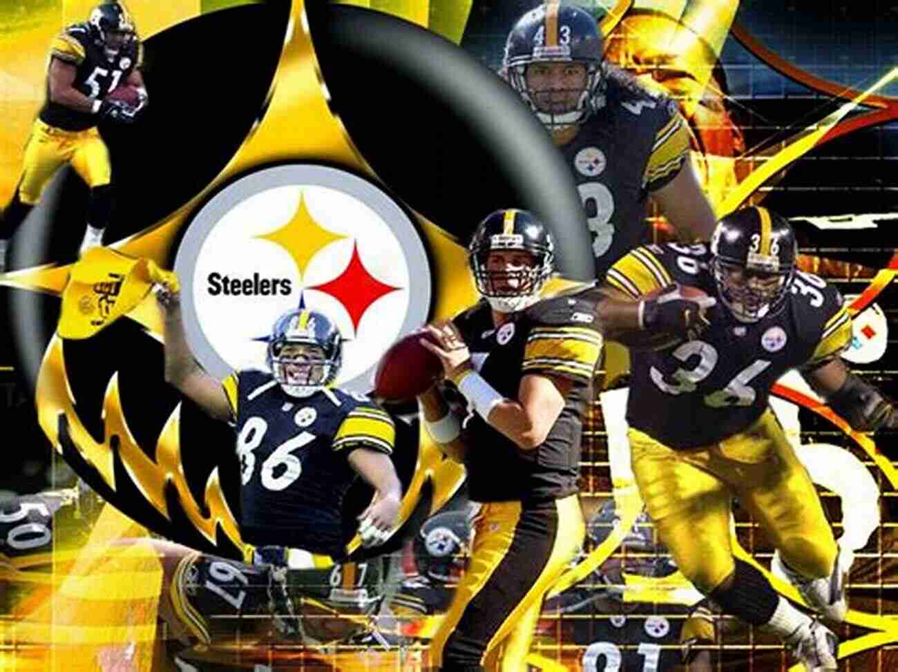 Image Of The Pittsburgh Steelers In Action The Ones Who Hit The Hardest: The Steelers The Cowboys The 70s And The Fight For America S Soul