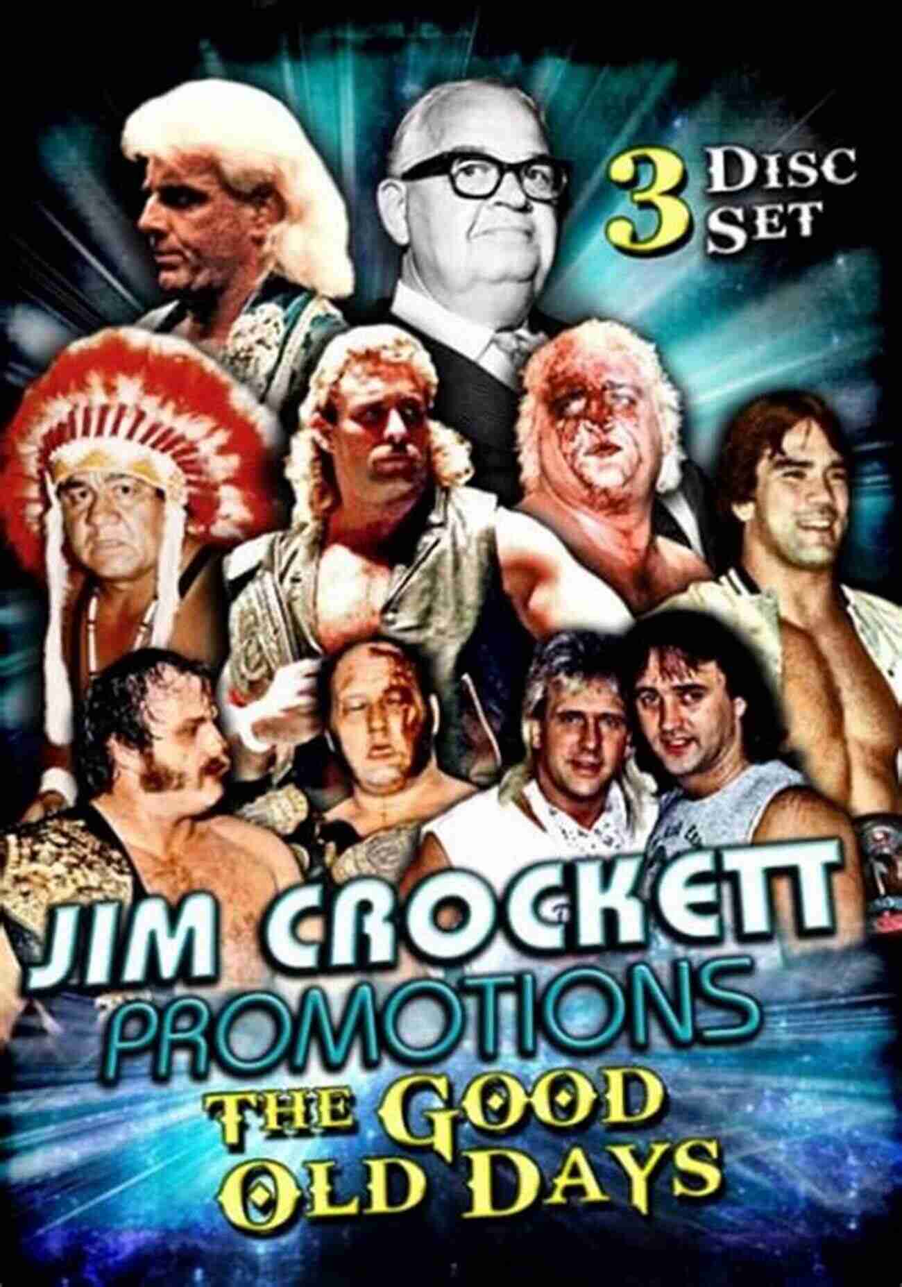 Jim Crockett Promotions' Final Show Poster Wrestling Record Book: Jim Crockett Promotions 1980 1988