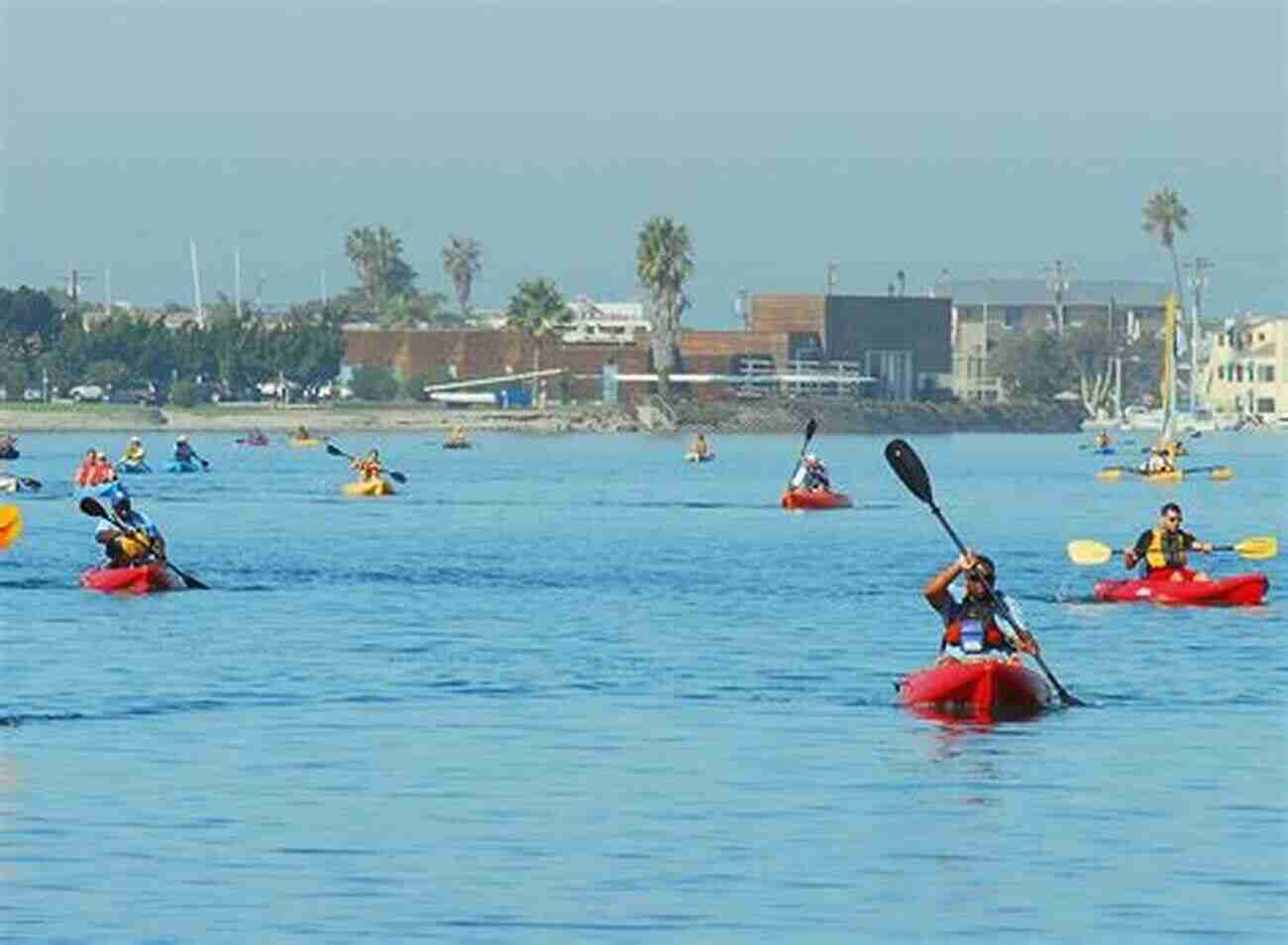 Kayaking In San Diego Bay With Stunning Views Of The City Skyline Once Around San Diego Bay