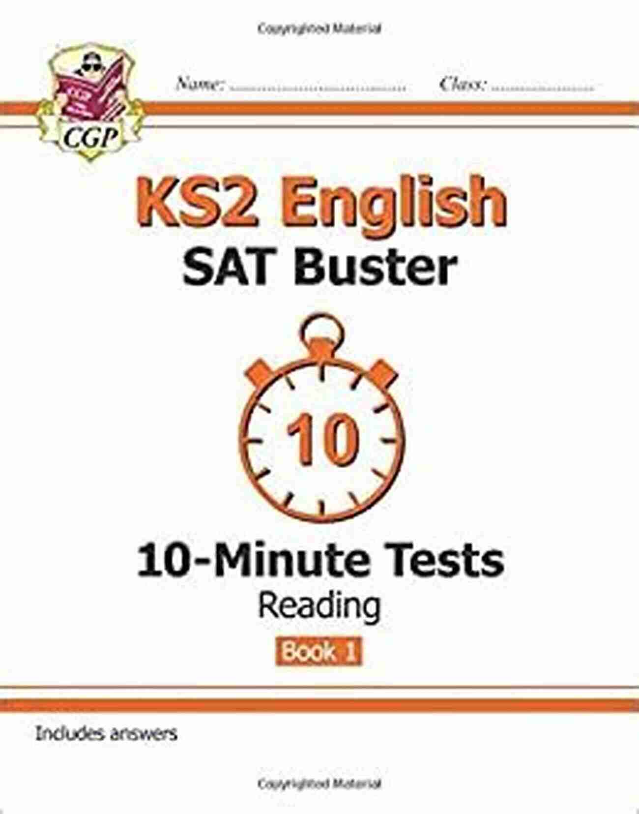 Ks2 English Sat Buster 10 Minute Tests KS2 English SAT Buster 10 Minute Tests: Reading 2 (for The 2022 Tests) (CGP KS2 English SATs)