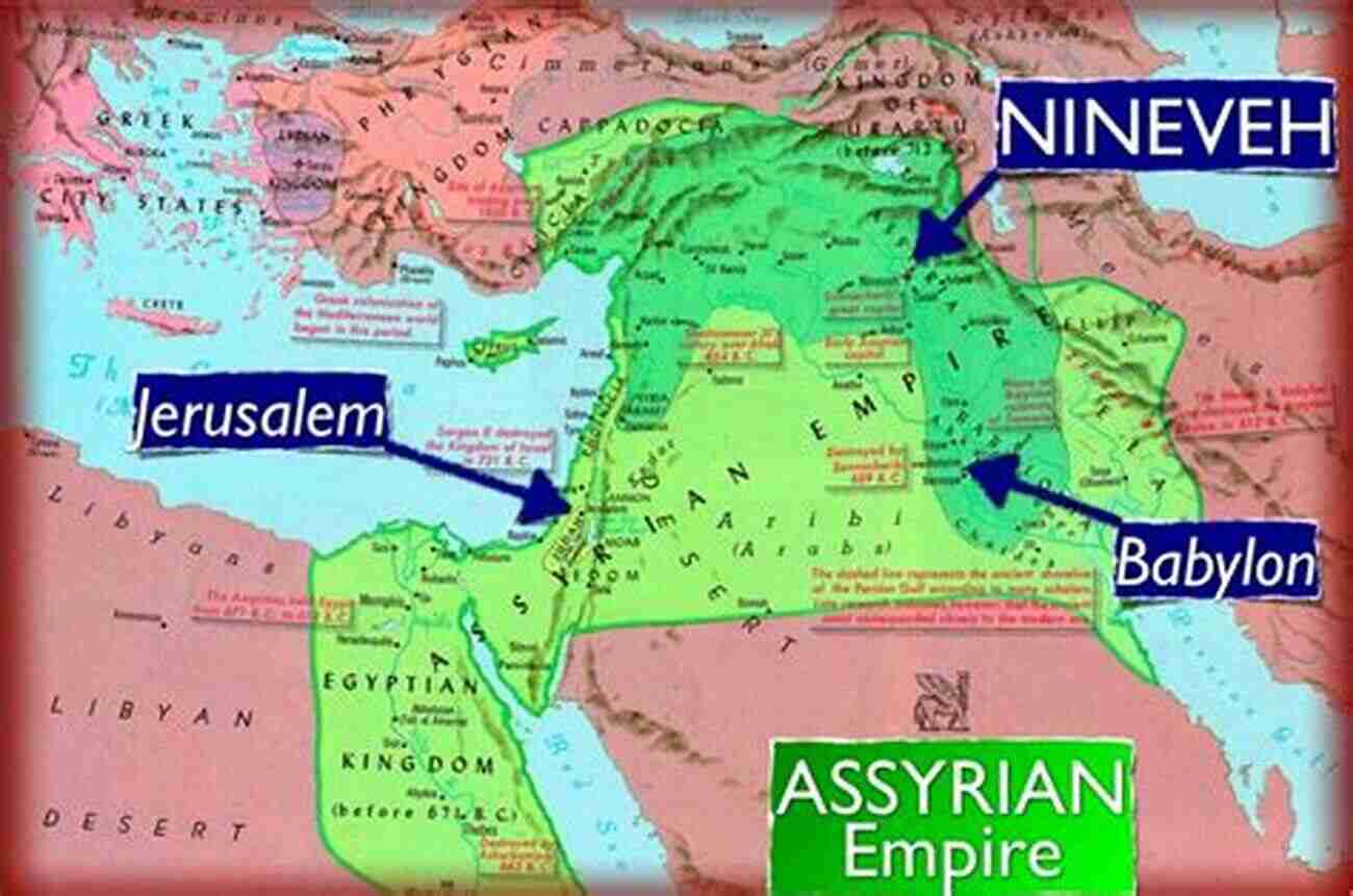 Map Highlighting The Geographical Location Of The Assyrian Empire A Short History Of Assyria (Illustrated)