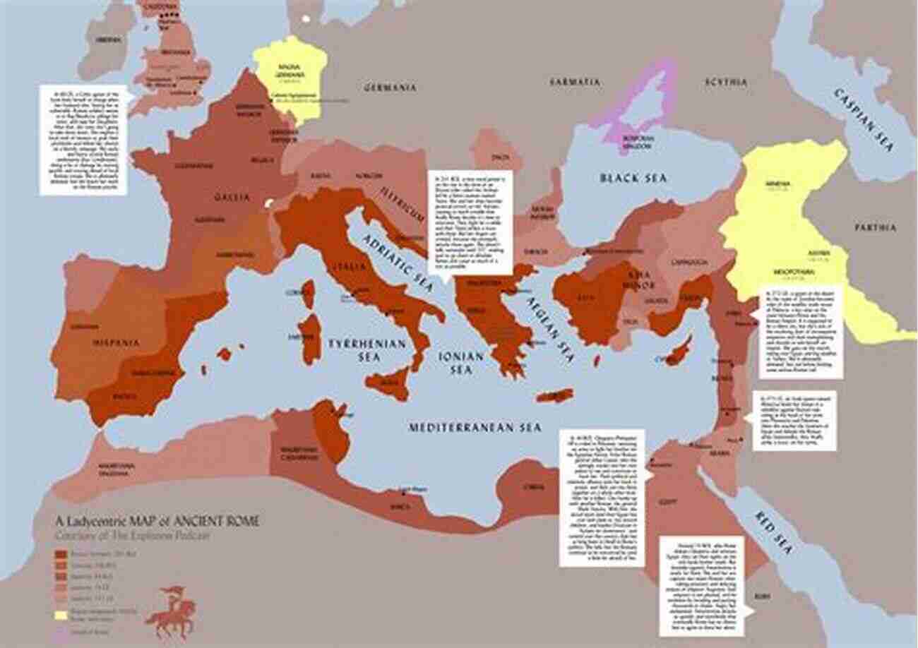 Map Of Roman Empire Theodor Mommsen Complete Collection: The History Of Rome (5 Volumes) Provinces Of The Roman Empire (2 Volumes) Rome From Earliest Times To 44 BC