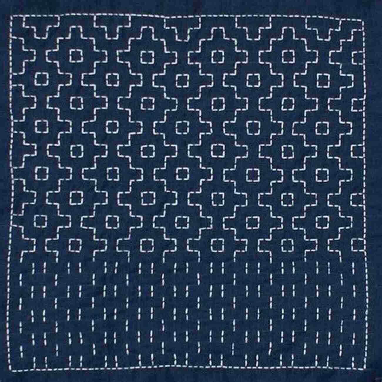 Sashiko Kaki No Hana Pattern Simple Sewing Sashiko Guide: The Beginner S Guide To Japanese Quilting