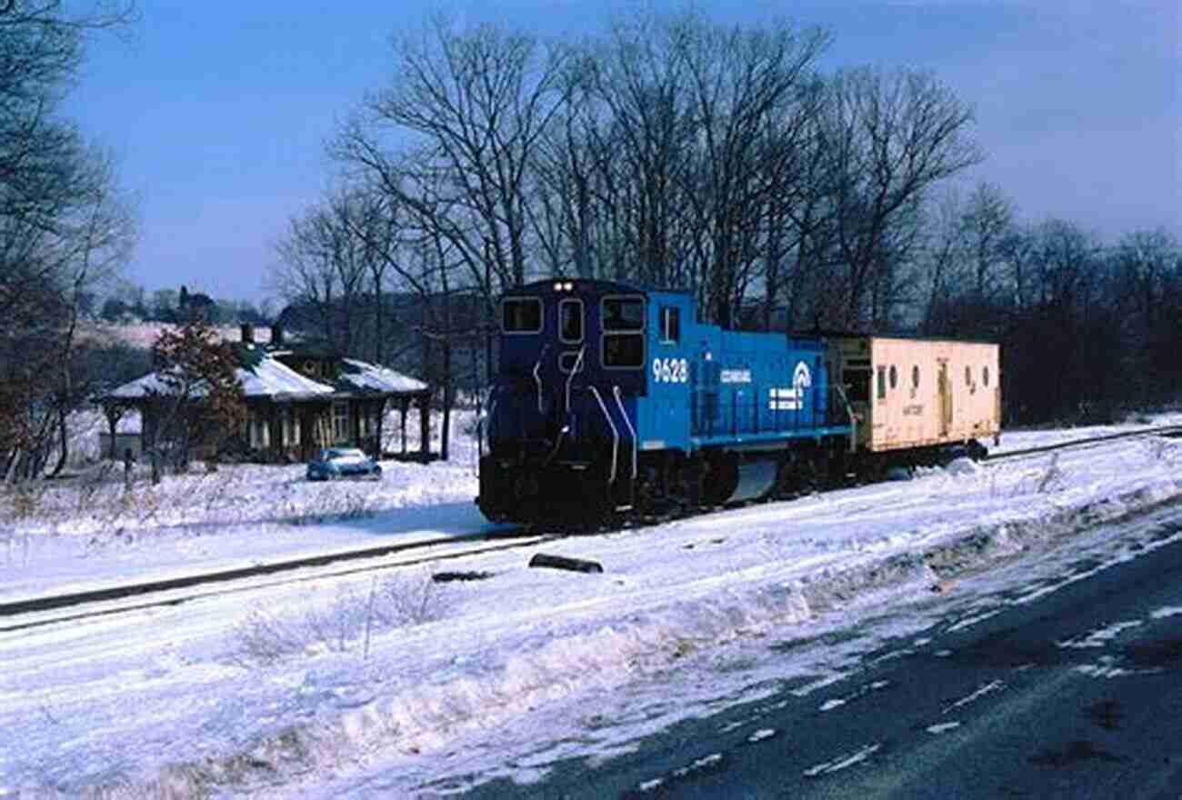 Scenic View Of A Conrail Train Passing Through Michigan Countryside The Railfan Chronicles Conrail In Michigan 1976 To 1999