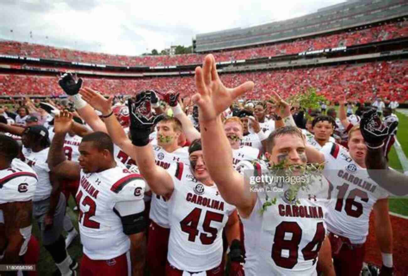 South Carolina Gamecocks Celebrating Their Championship Victory Here We Go : Dawn Staley S Gamecocks And The Road To The Championship (Sports)