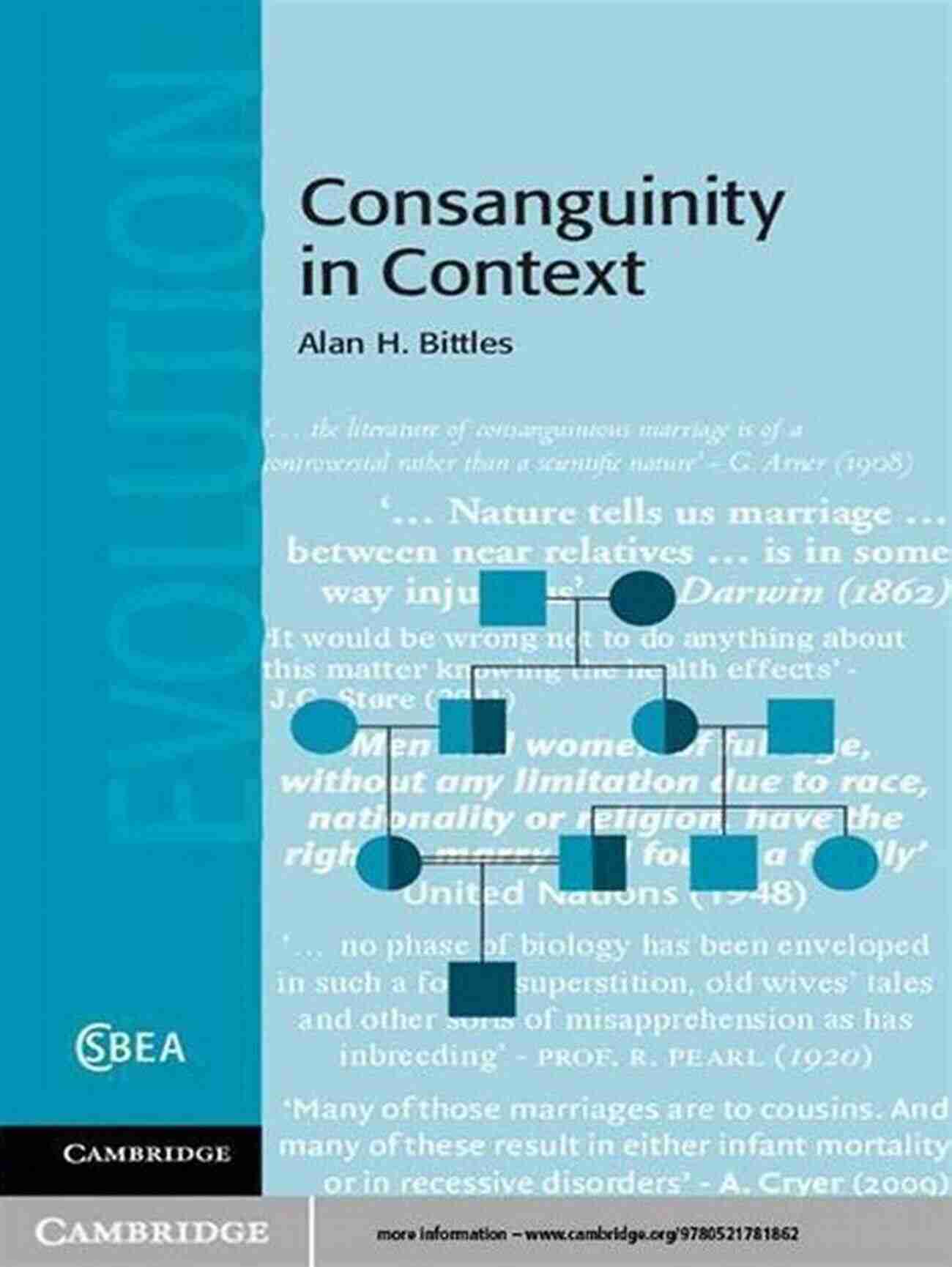 Understanding The Impact Of Consanguinity In Biological And Evolutionary Studies Consanguinity In Context (Cambridge Studies In Biological And Evolutionary Anthropology 63)