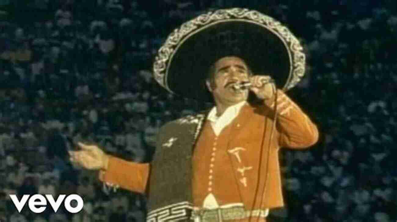 Vicente Fernández Performing 'Volver, Volver' With An Accordion Player On Stage. Tex Mex Conjunto Classics For Accordion