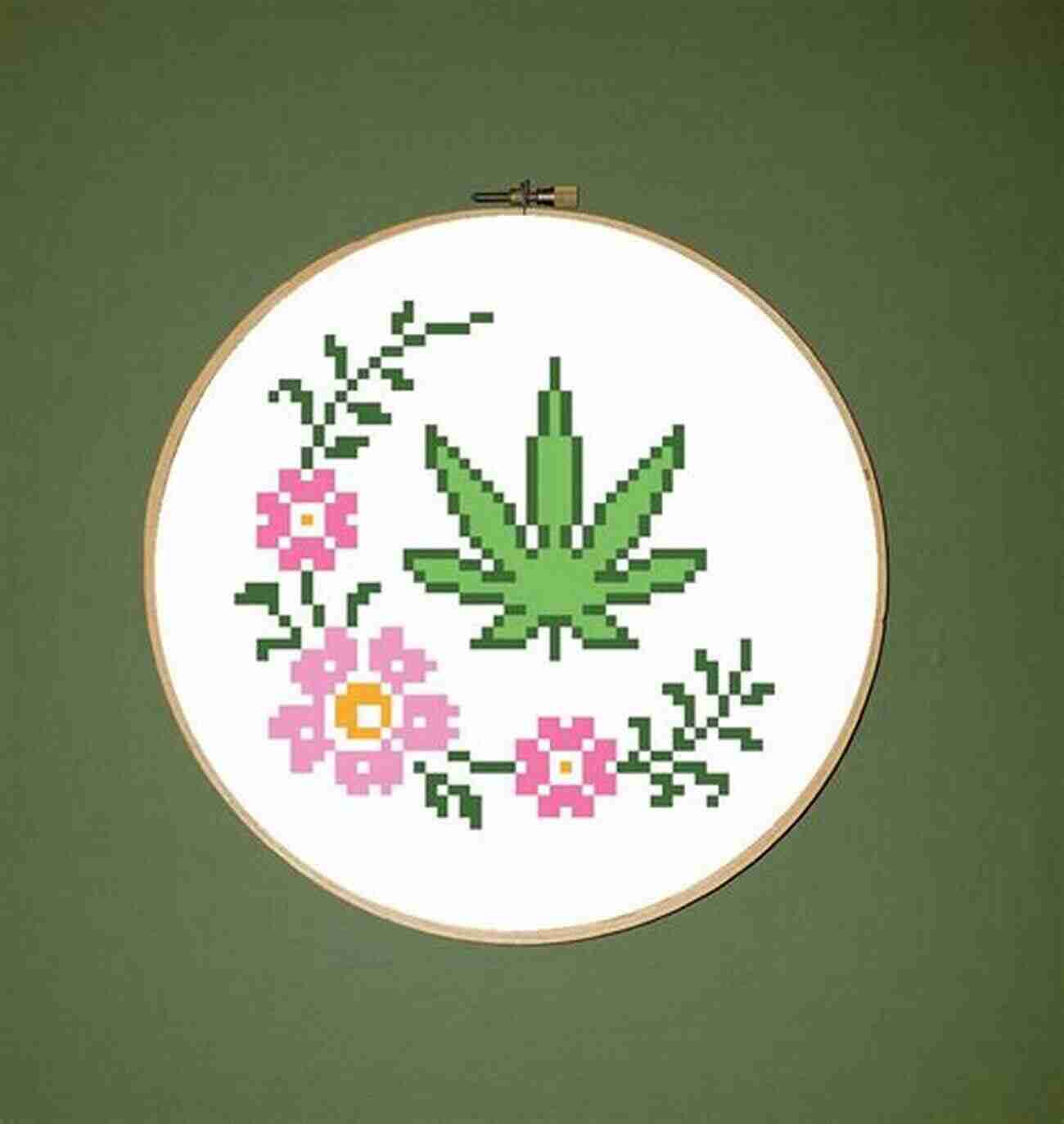 Weed Cross Stitch Pattern By Rachel Worth Weed Cross Stitch Pattern Rachel Worth