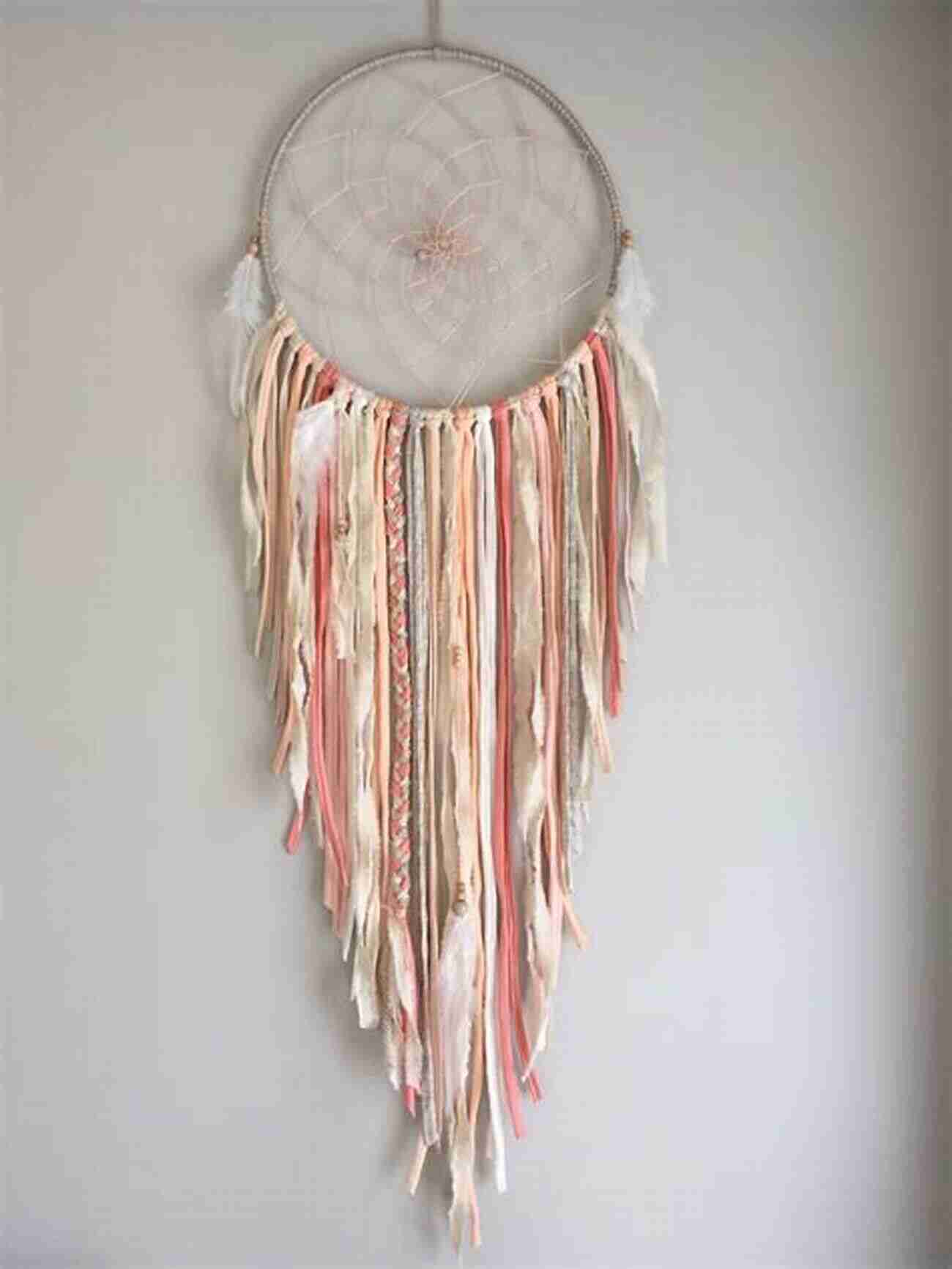 Whimsical Crochet Dreamcatchers Hanging From A Ceiling, Showcasing Intricate Crochet Work And Feathers Beautiful Crocheting Projects For Your Home: Crochet Patterns To Decore Your Home