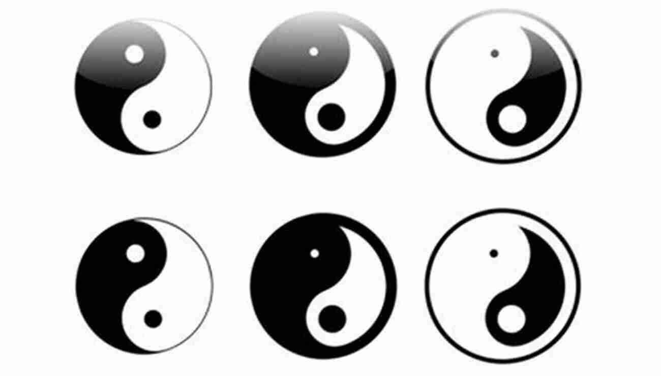 Yin And Yang Symbol Representing The Divide Of Two Halves A Divide Of Two Halves