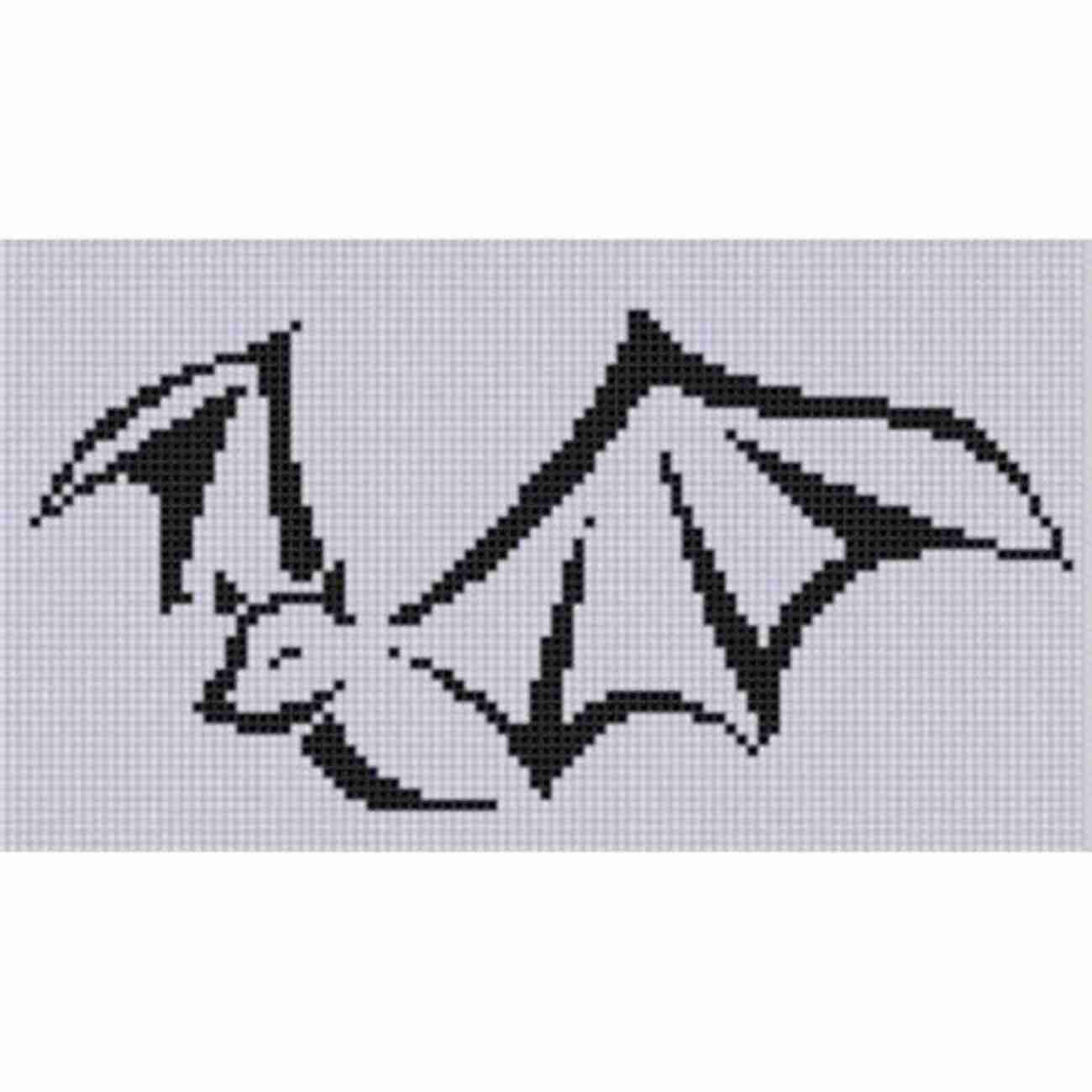 Bat Cross Stitch Pattern By Mother Bee Designs Bat Cross Stitch Pattern Mother Bee Designs