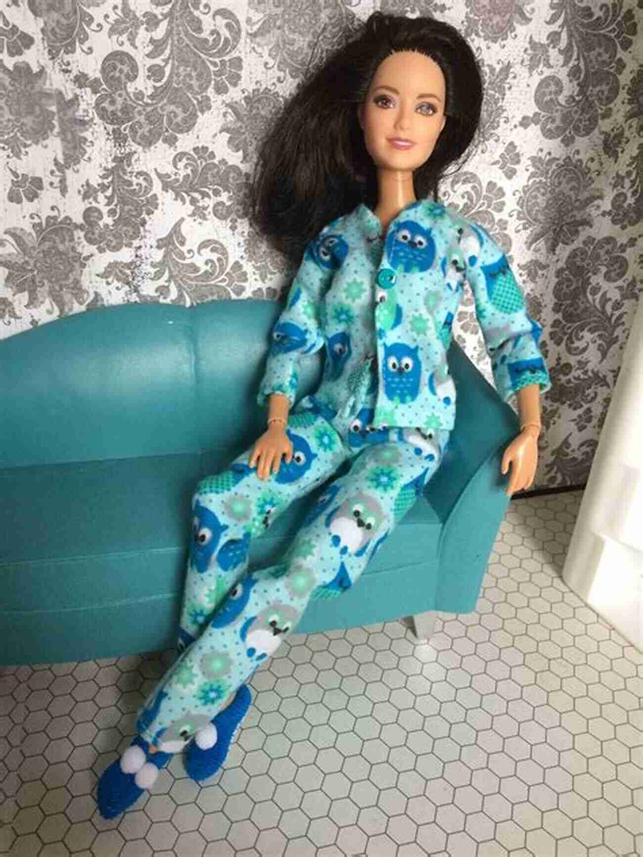 Cozy Sleepwear For Barbie Dolls Barbie Sewing Cute Ideas: Cute Clothes Pattern Your Child S Barbie Can Wear