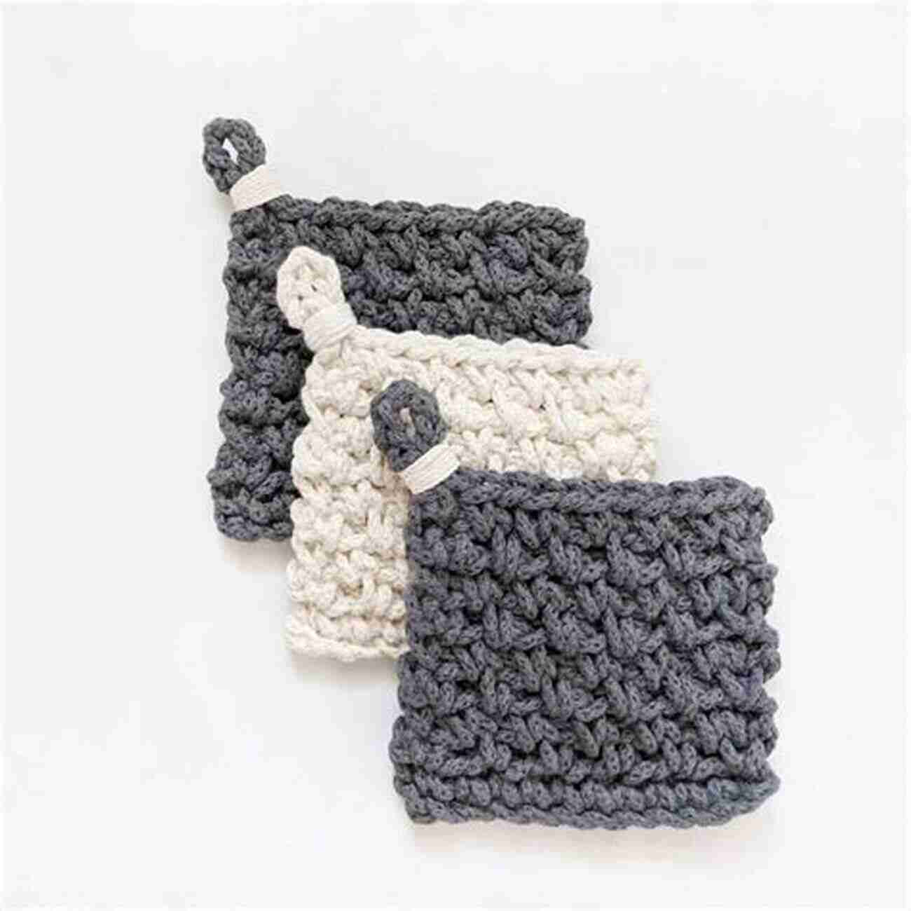 Crocheted Chunky Coasters Using Super Chunky Yarn Supersize Crochet: 20 Quick Crochet Projects Using Super Chunky Yarn