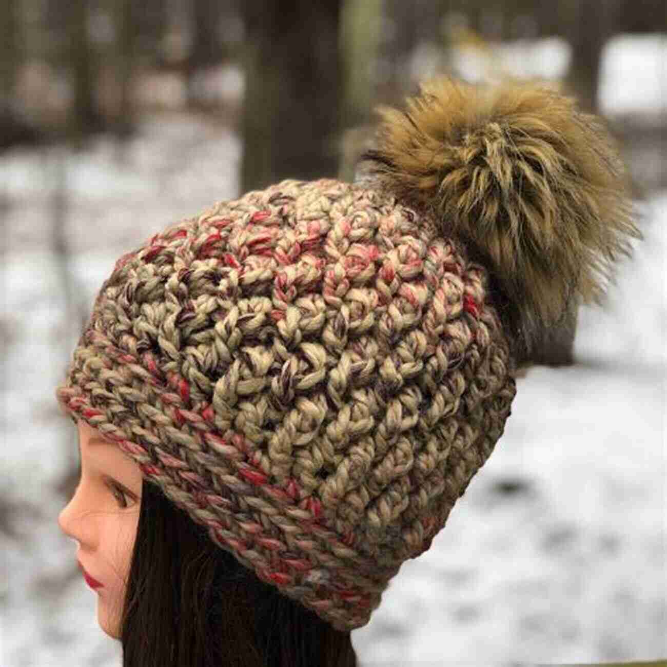 Crocheted Super Chunky Hat Using Super Chunky Yarn Supersize Crochet: 20 Quick Crochet Projects Using Super Chunky Yarn