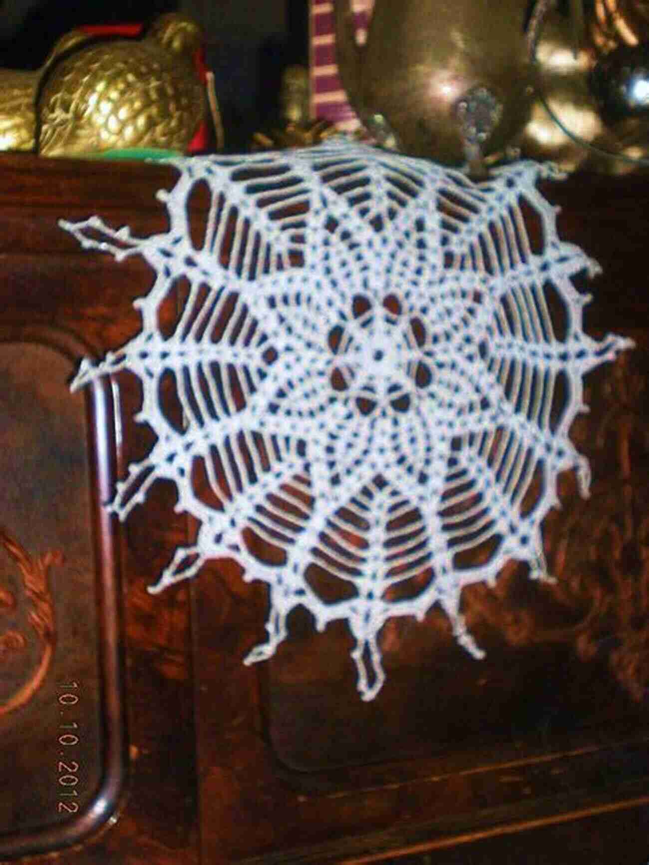 Elegant Spider Web Doily Spooky Crochet Tutorials And Guide: Halloween Crochet Patterns: Spooktacular Crochet Patterns